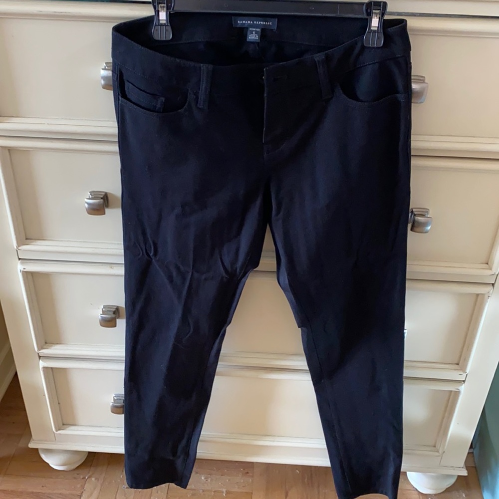 Banana Republic Skinny black jeans - size 6 - NWT